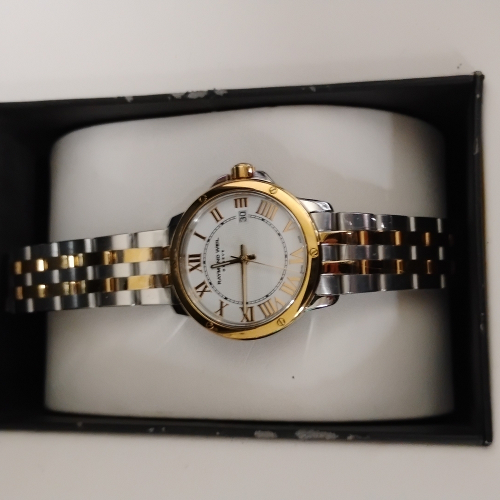 Raymond Weil Gold and Silver Luxury Watch